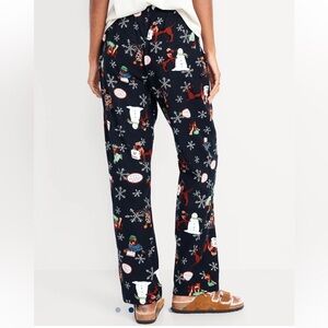 ⭐️NWT Old Navy Large Mid-Rise Printed Flannel Pajama Pants Magic Mascot